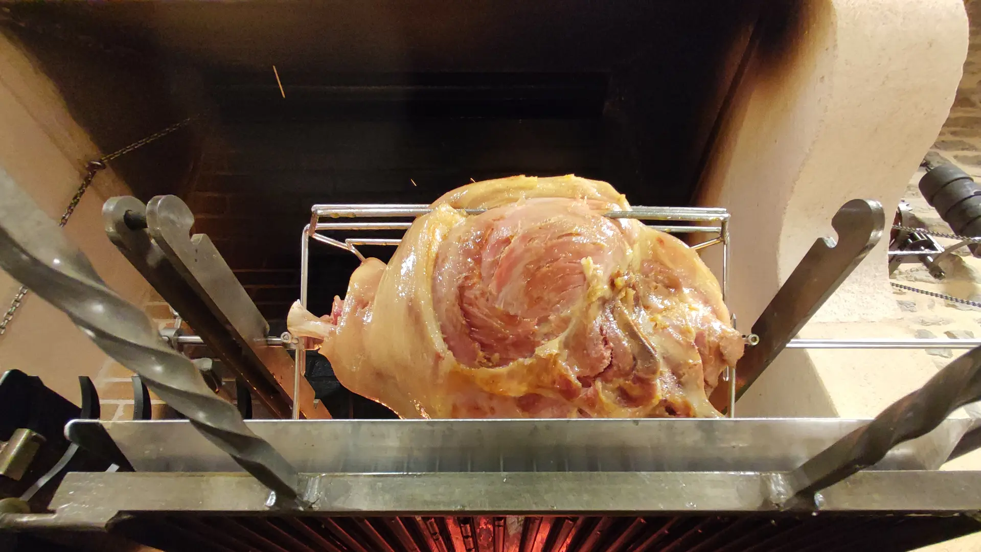 Jambon à la broche