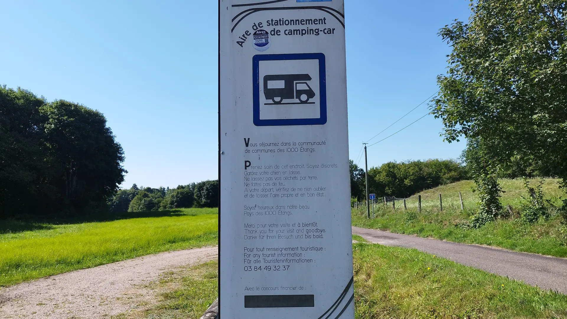 Aire stationnement