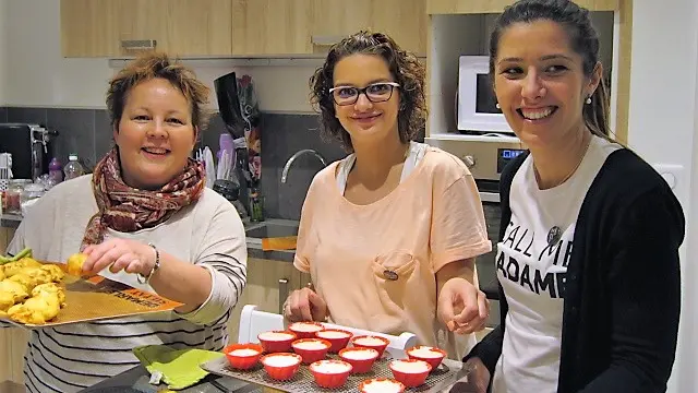 EVJF atelier apéritif dînatoire