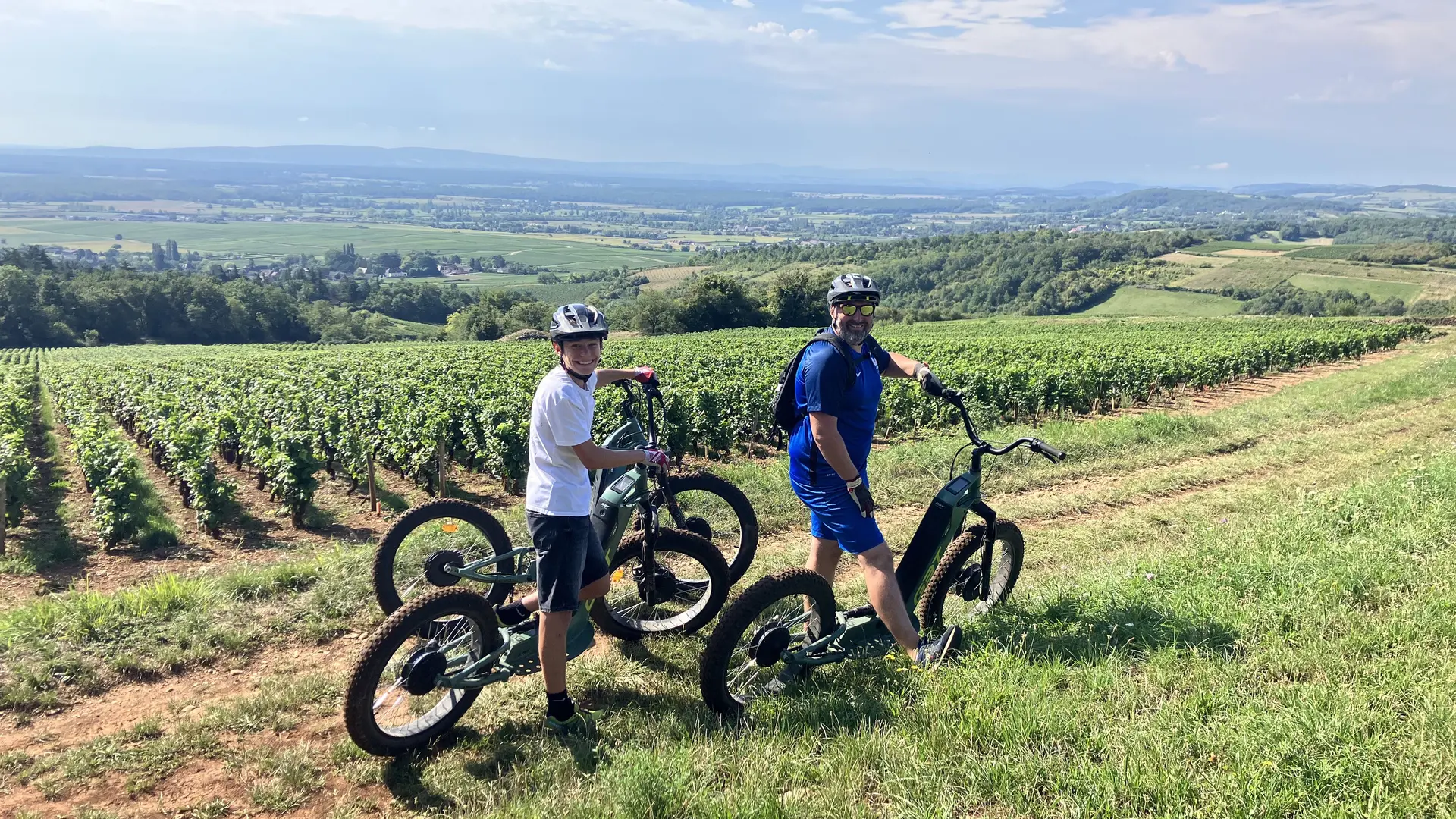 Ballade dans les vignes