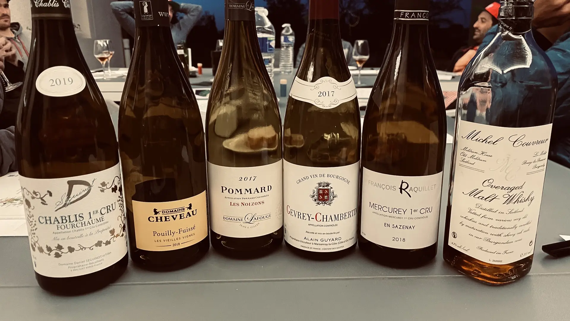 Bouteilles de vins