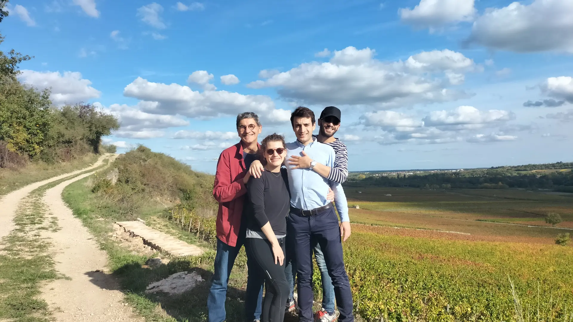 une balade explicative dans les vignes