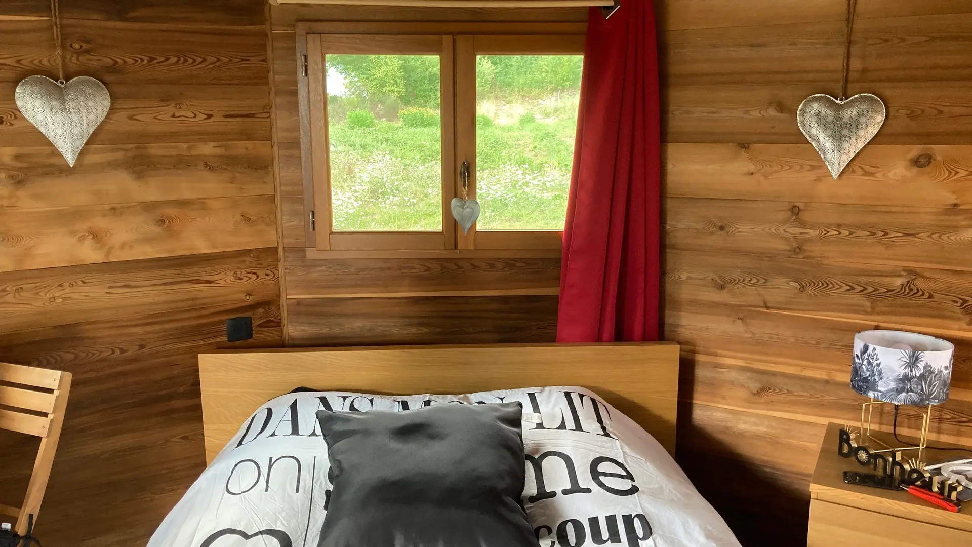 Interieur petite cabane