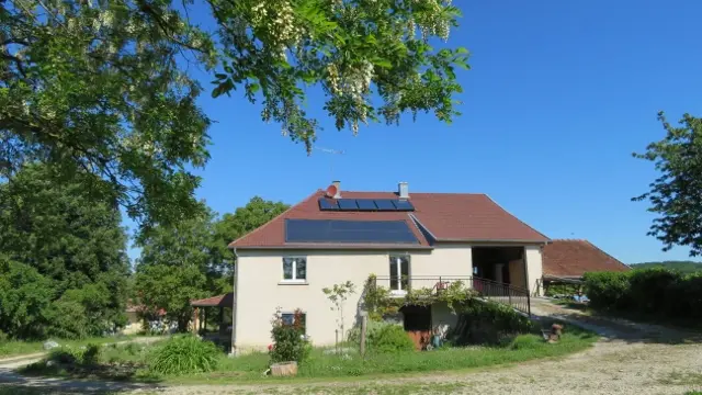 Arrière de la maison, côté jardin