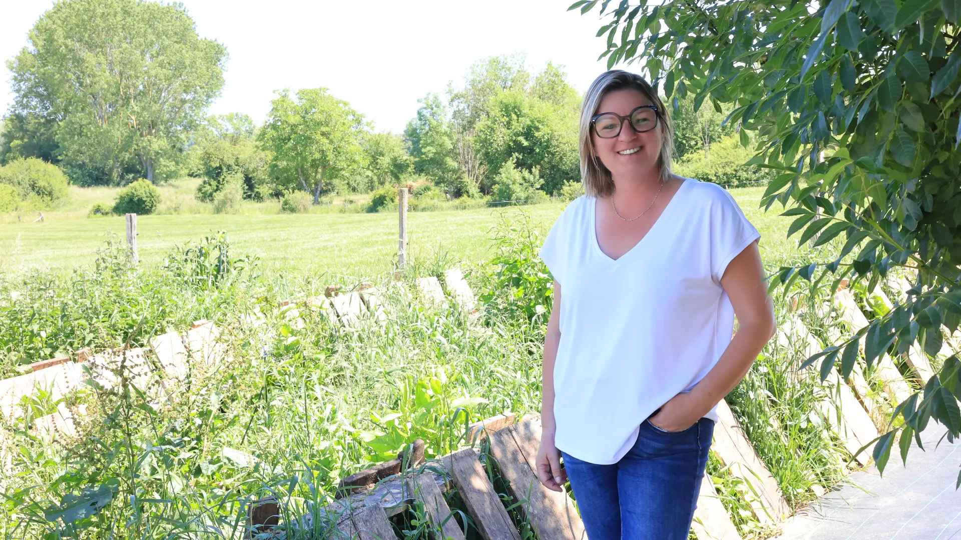 Virginie Despratx de la Ferme Helicicole L'Escargot B