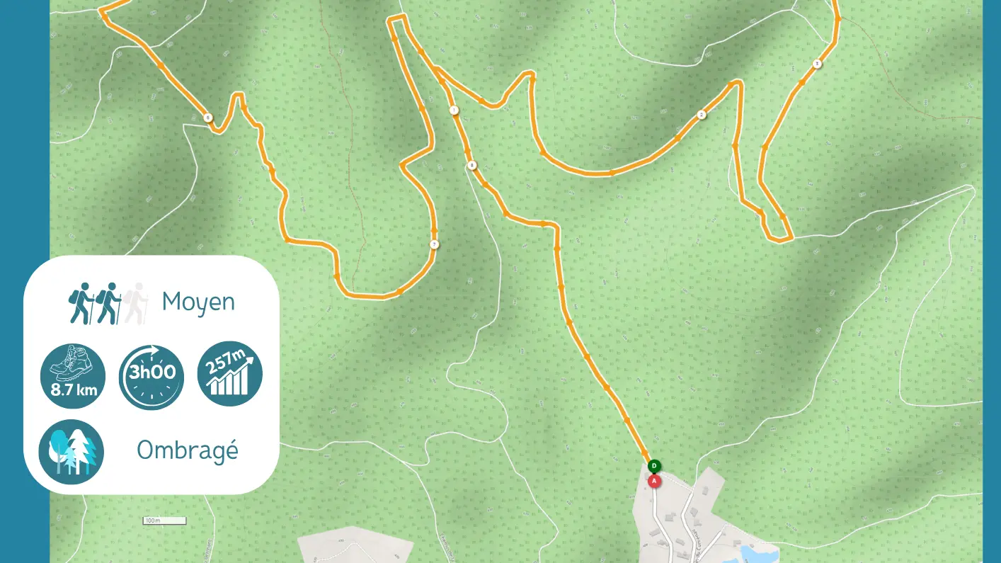 Localisation La ROCHOTTE plan