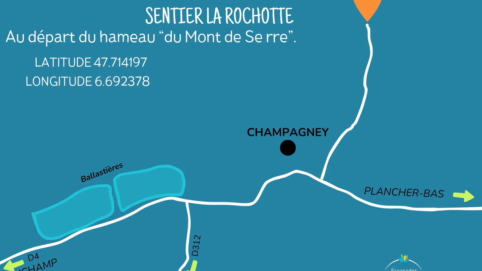 FICHE RANDO DDATA màj 2024 MAI - Localisation La ROCHOTTE