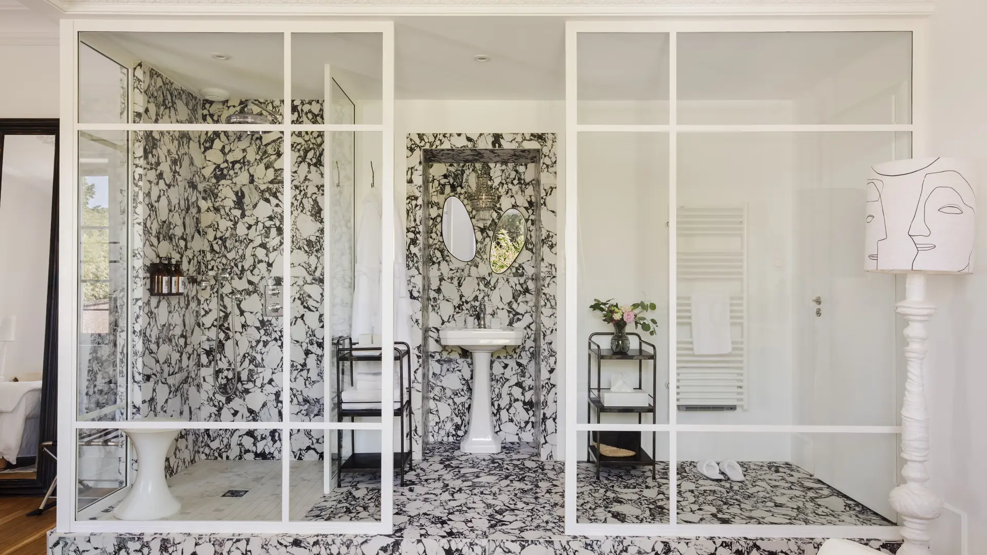Chambre côté jardin