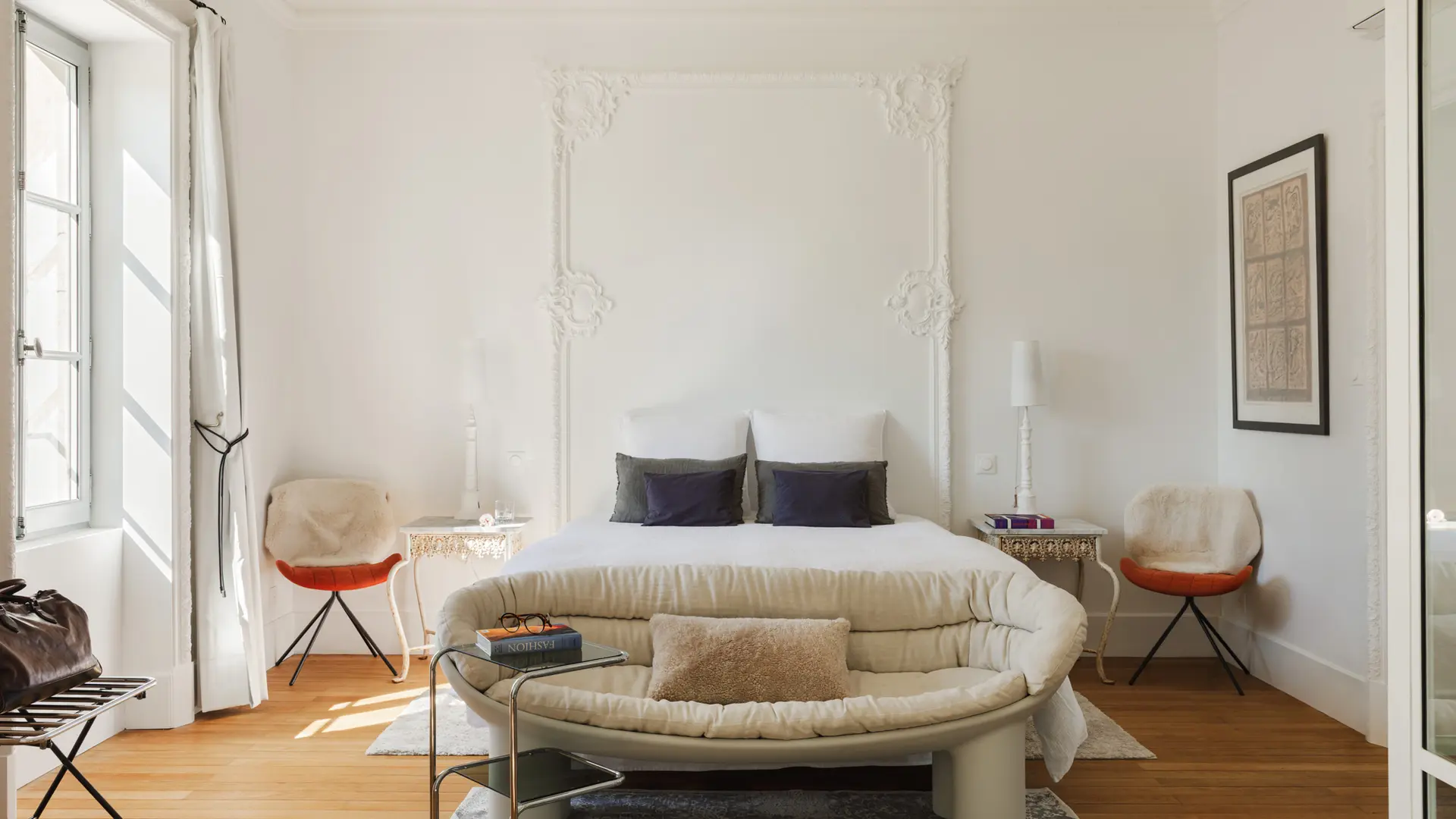 Chambre côté jardin