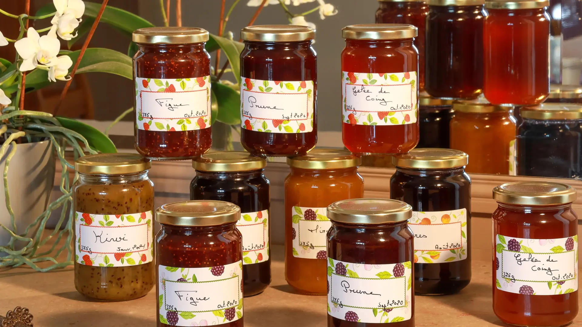 Les granges, confitures maison