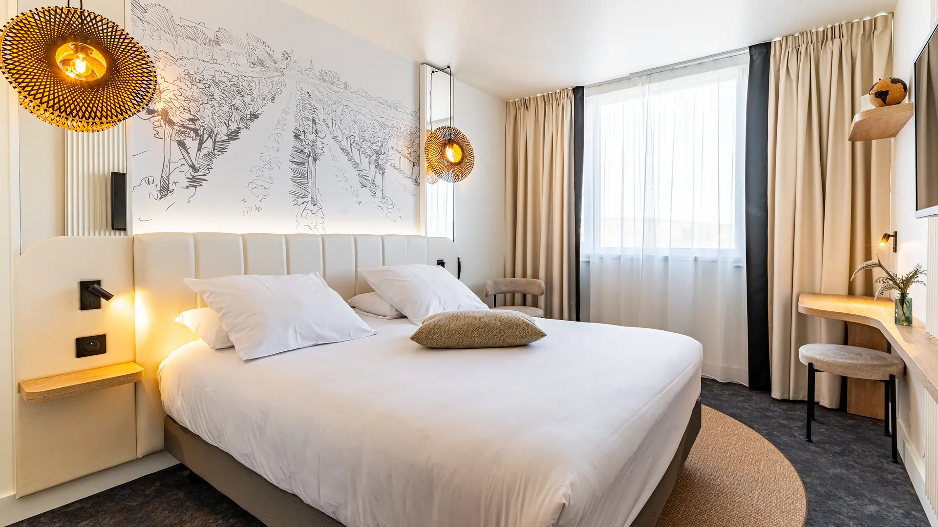 Chambre Classique rénovée