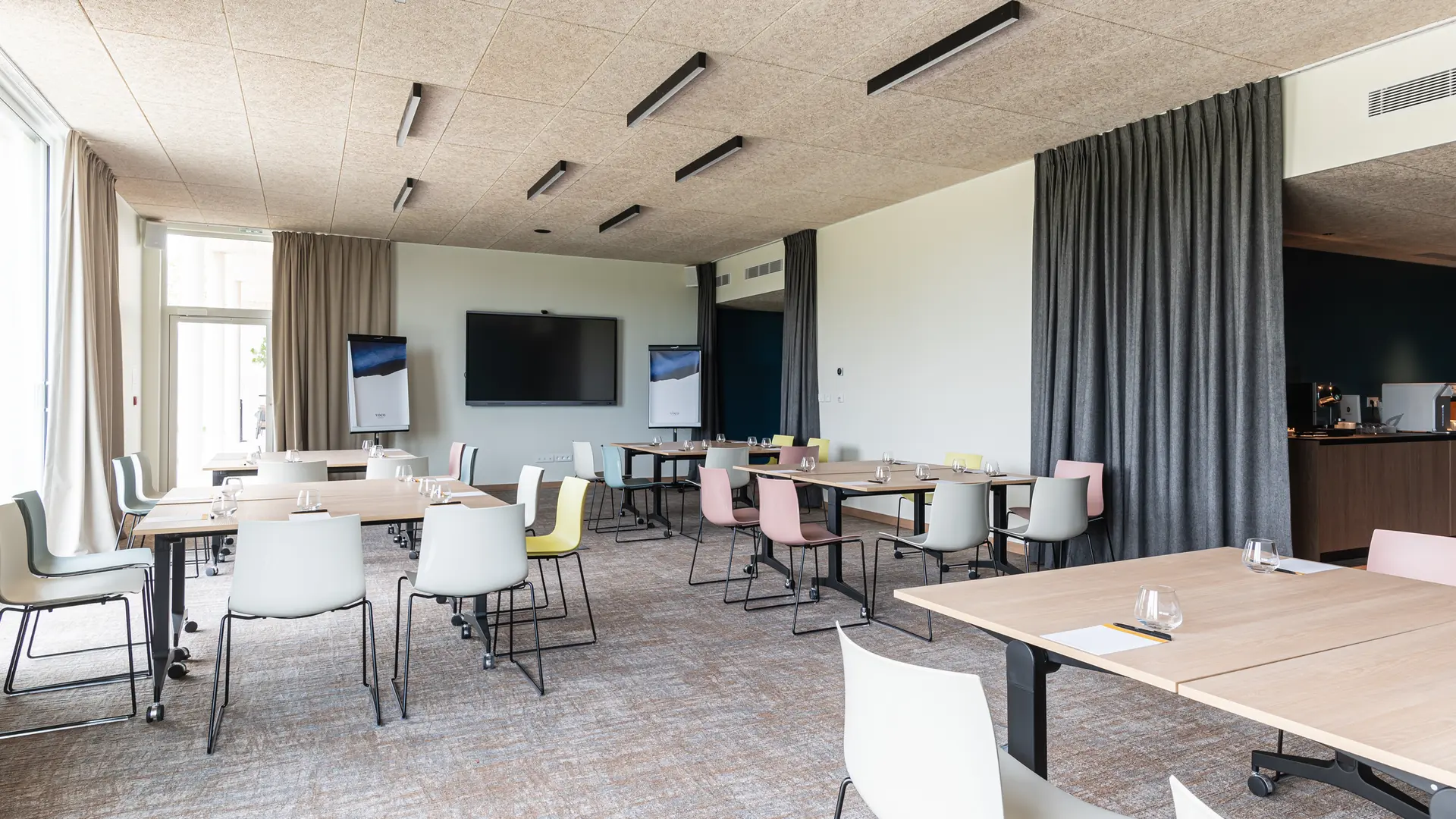 Salon Pinot noir en ilots