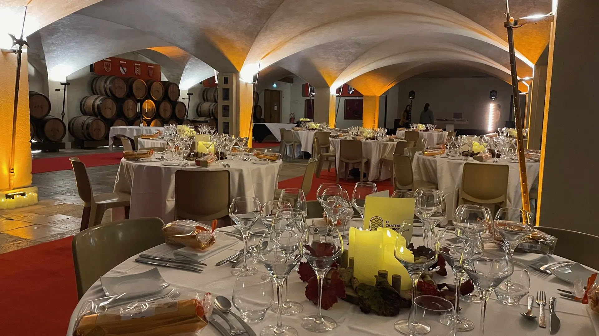 Salle Table d'Automne - Déco agence