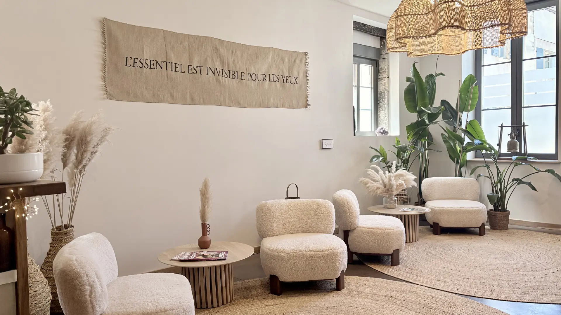 Salle d'attente Centre Respire