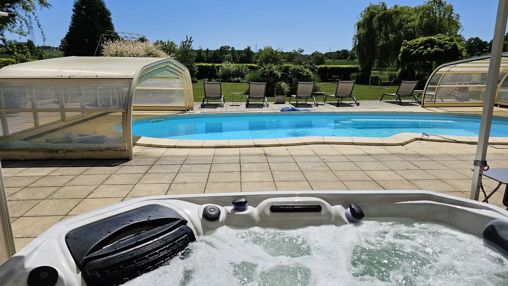 Spa des Granges du Château de Ribourdin - Gîte de Charme en Puisaye