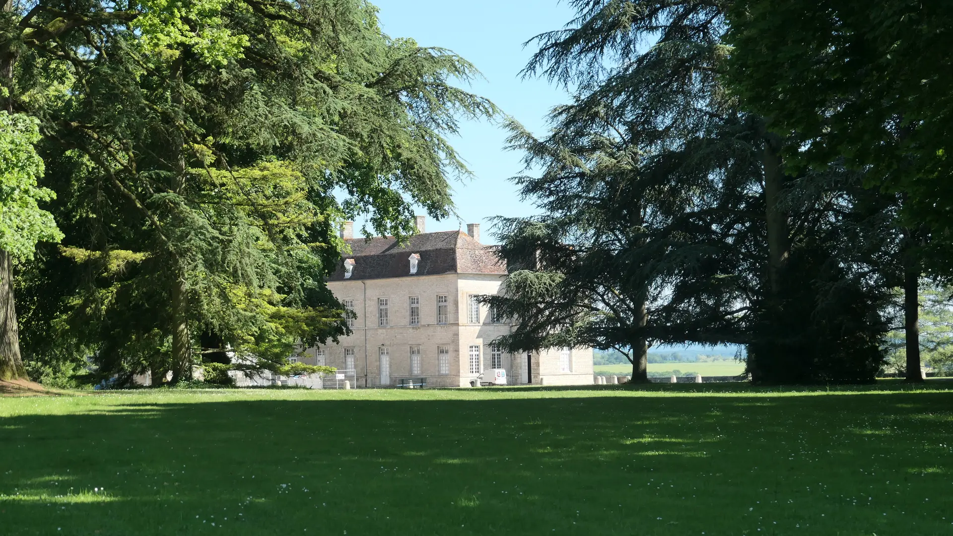 Parc du château de Ray-sur-Saône - Parc à l'anglaise