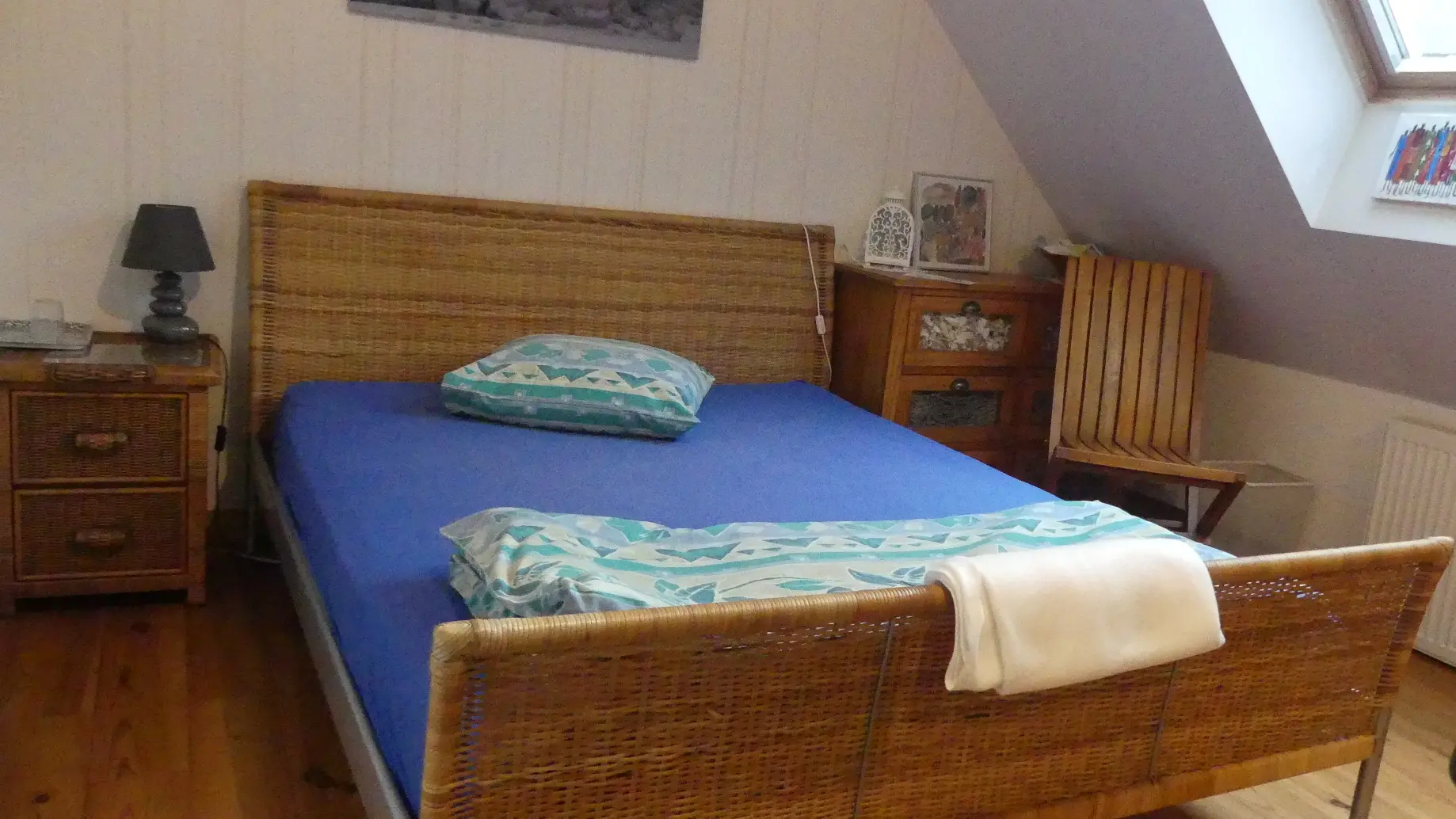 chambre coté jardin