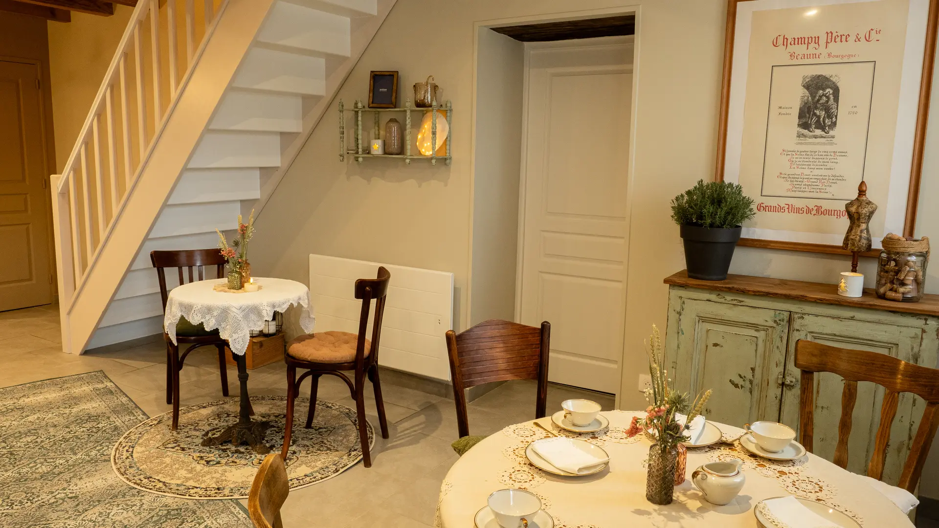 Salle des petits déjeuners