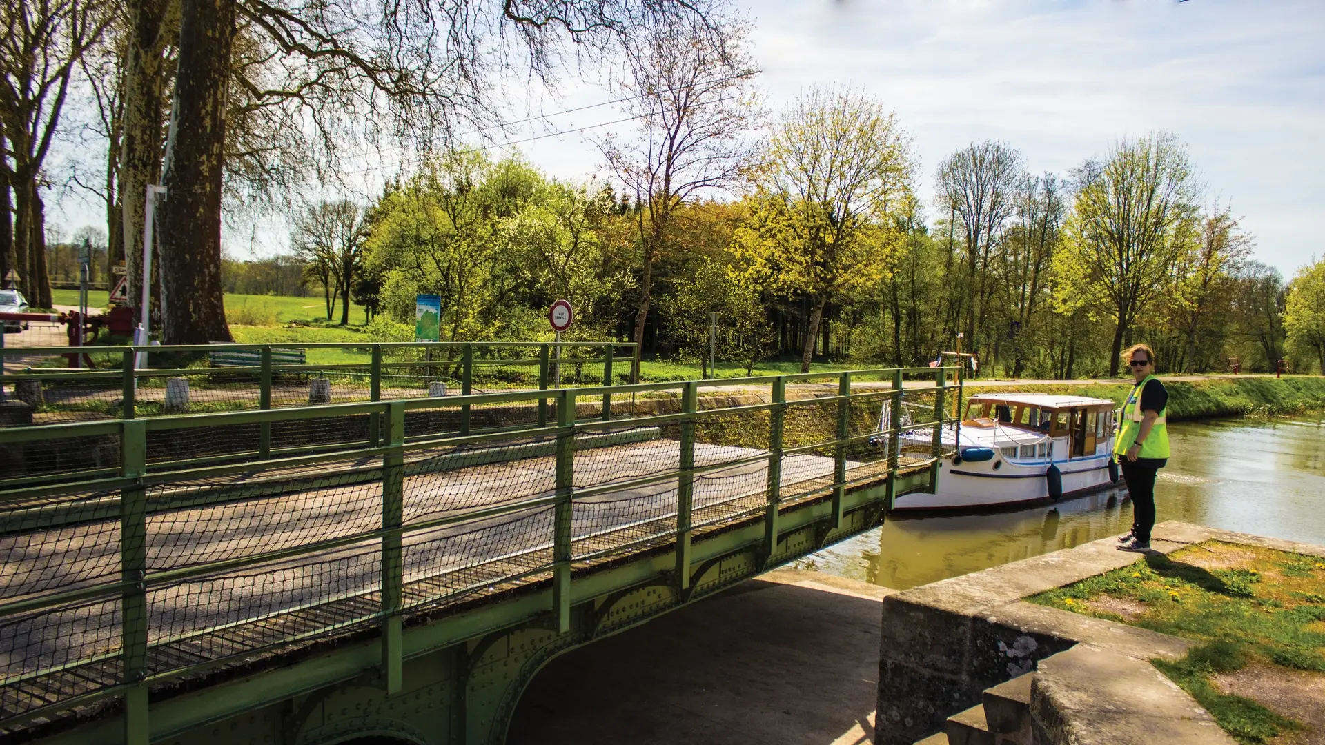 Pont tournant Selles