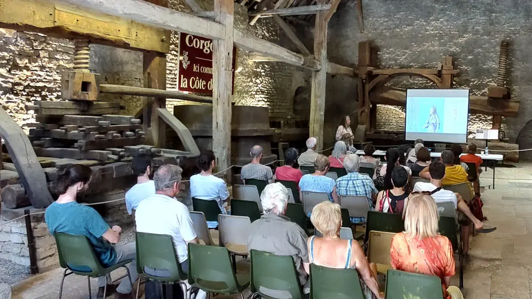 Conférence aux Journées Européennes de l'Archéologie