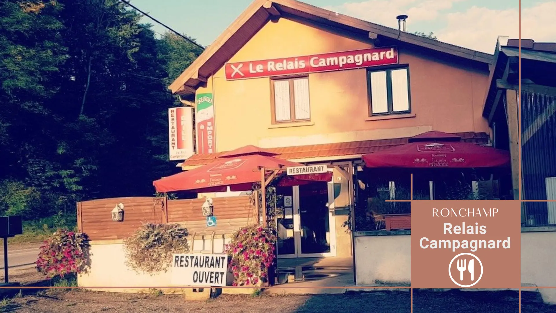 Restaurant Relais campagnard 2023 canva