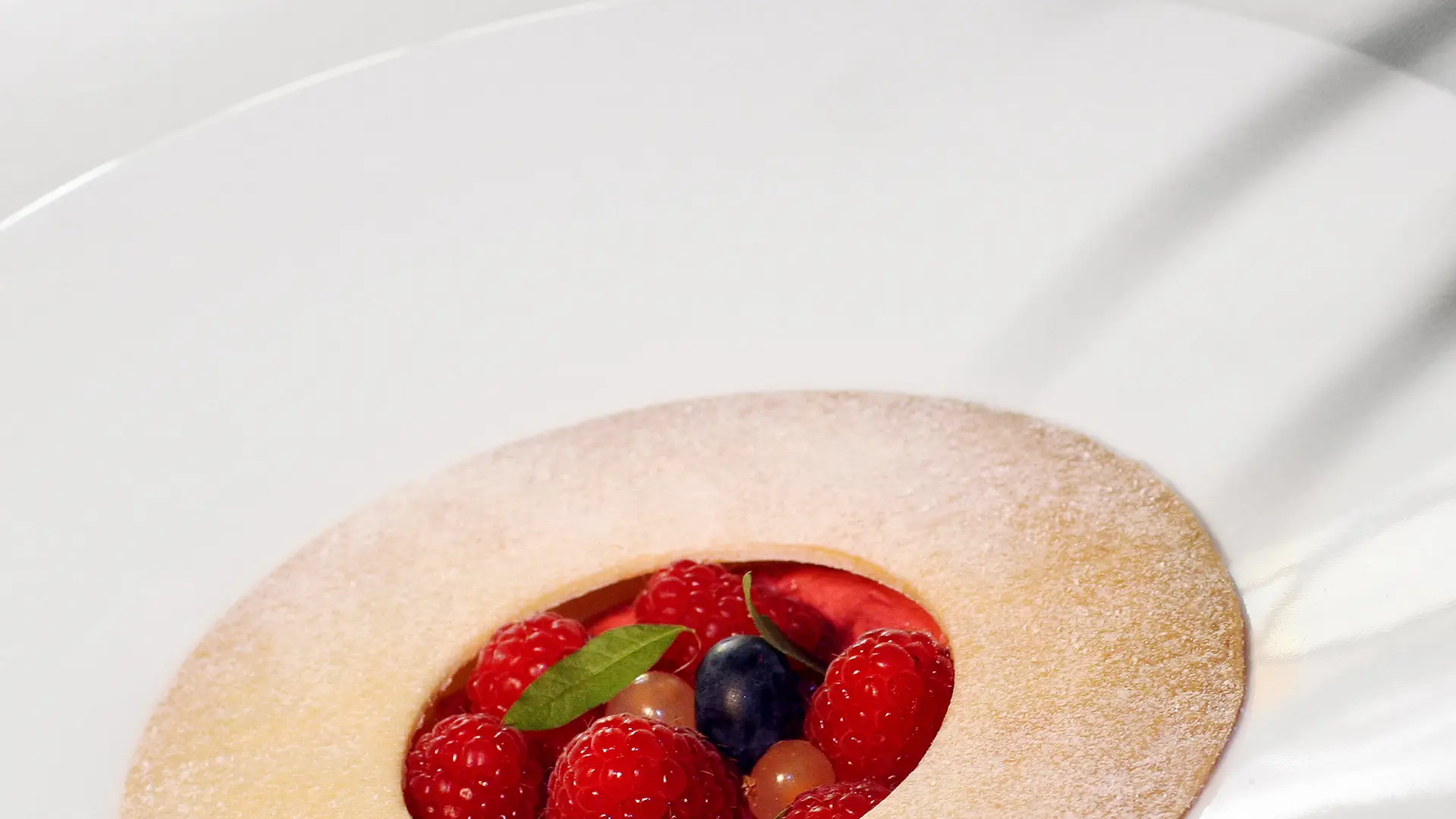 Tarte aux framboises