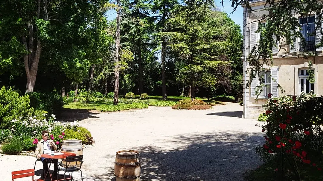 Terrasse - Œnothèque Dufouleur Frères