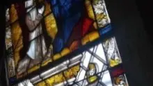 Vitrail de 1493 restauré église de Crissey