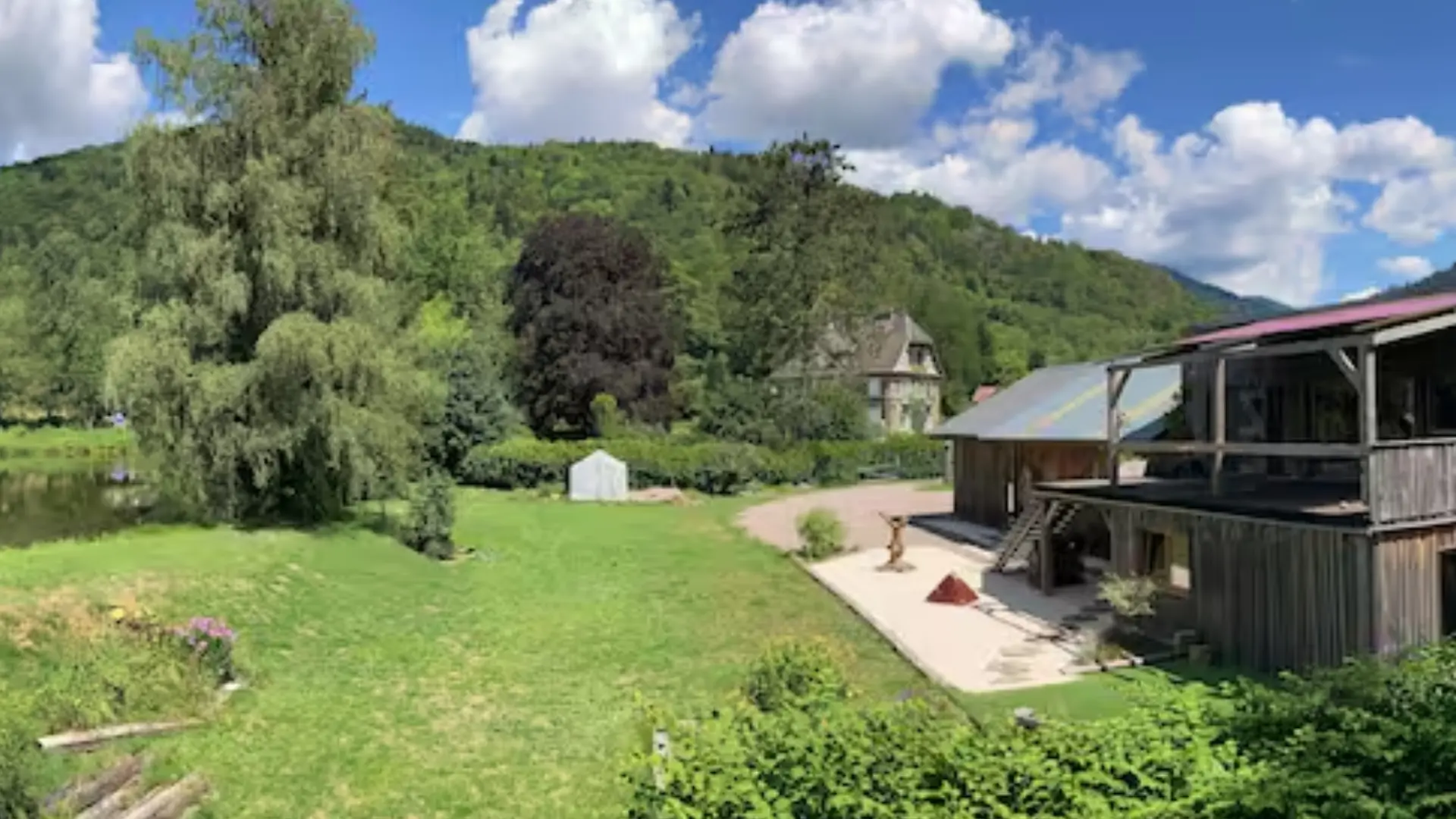 Vue extérieur Gîte de l'Étang