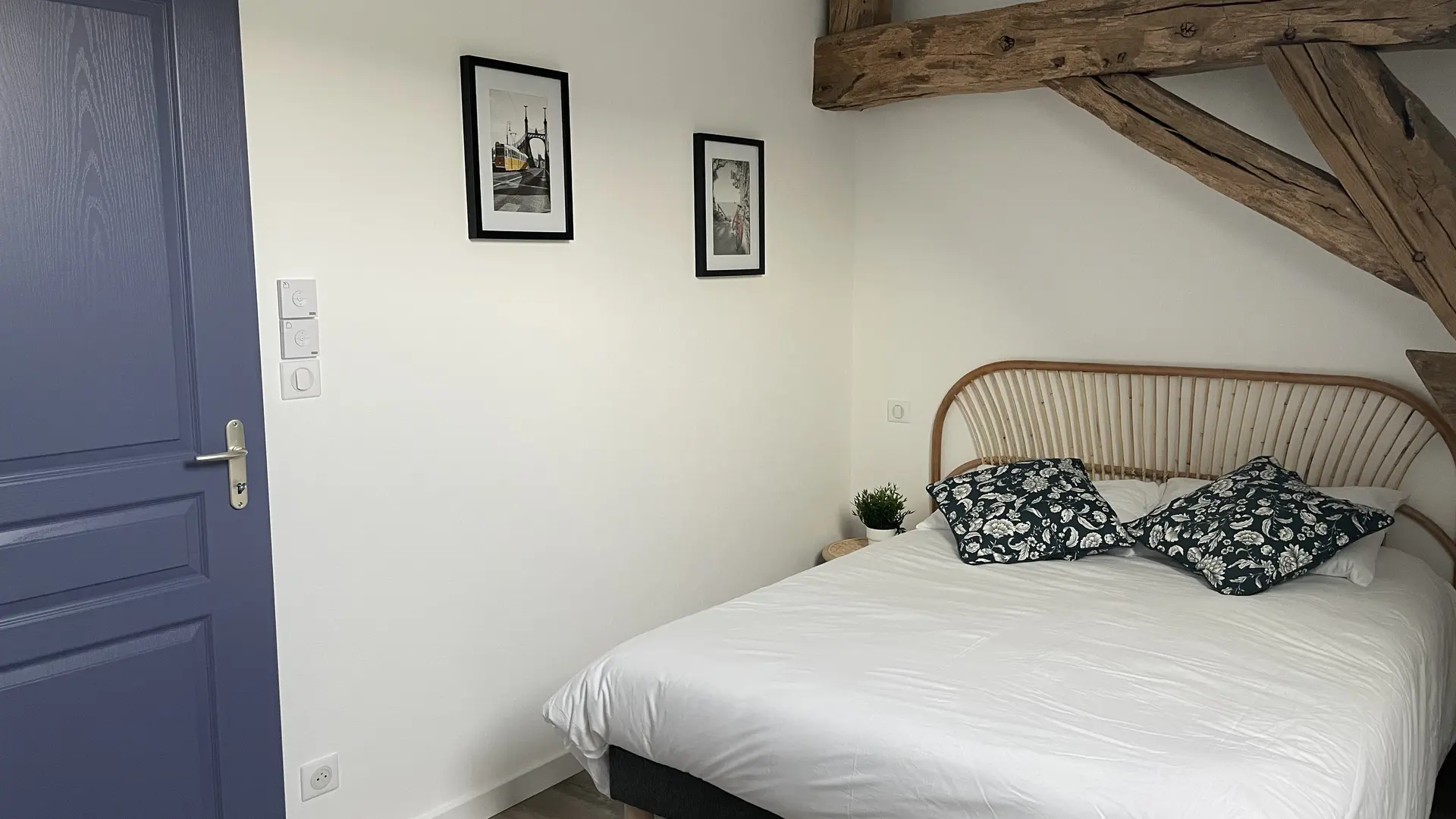 chambre 4 bleue étage