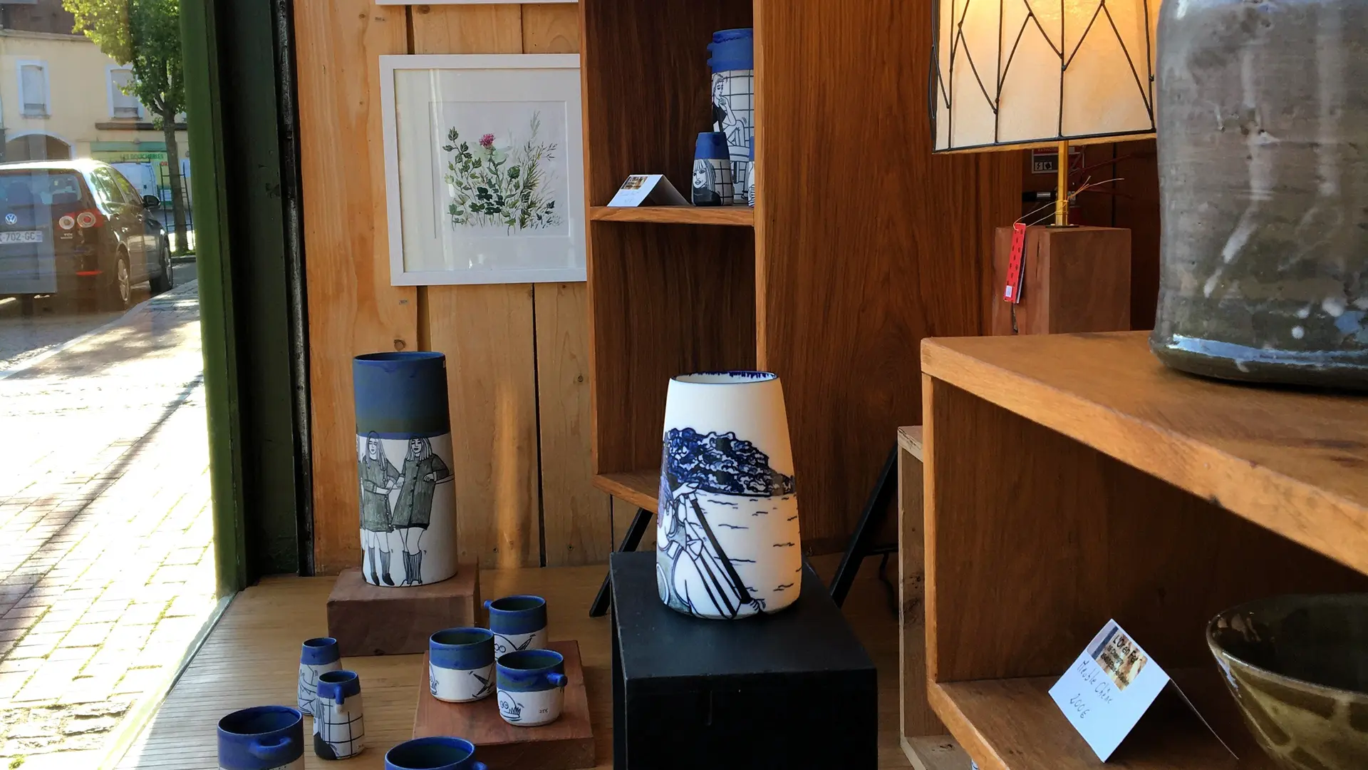 atelier galerie vitrine printemps 2021