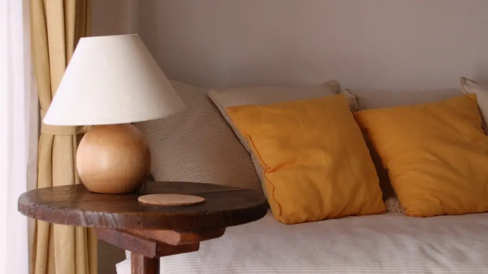 détail de la chambre des écureuils