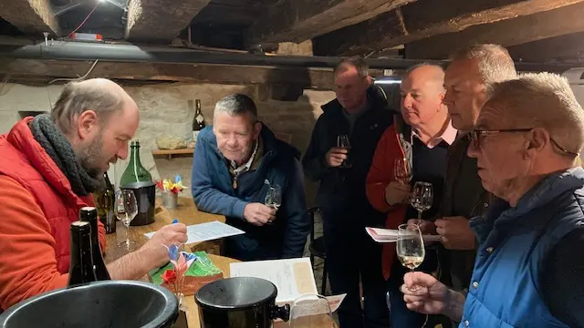 degustation wine laisions