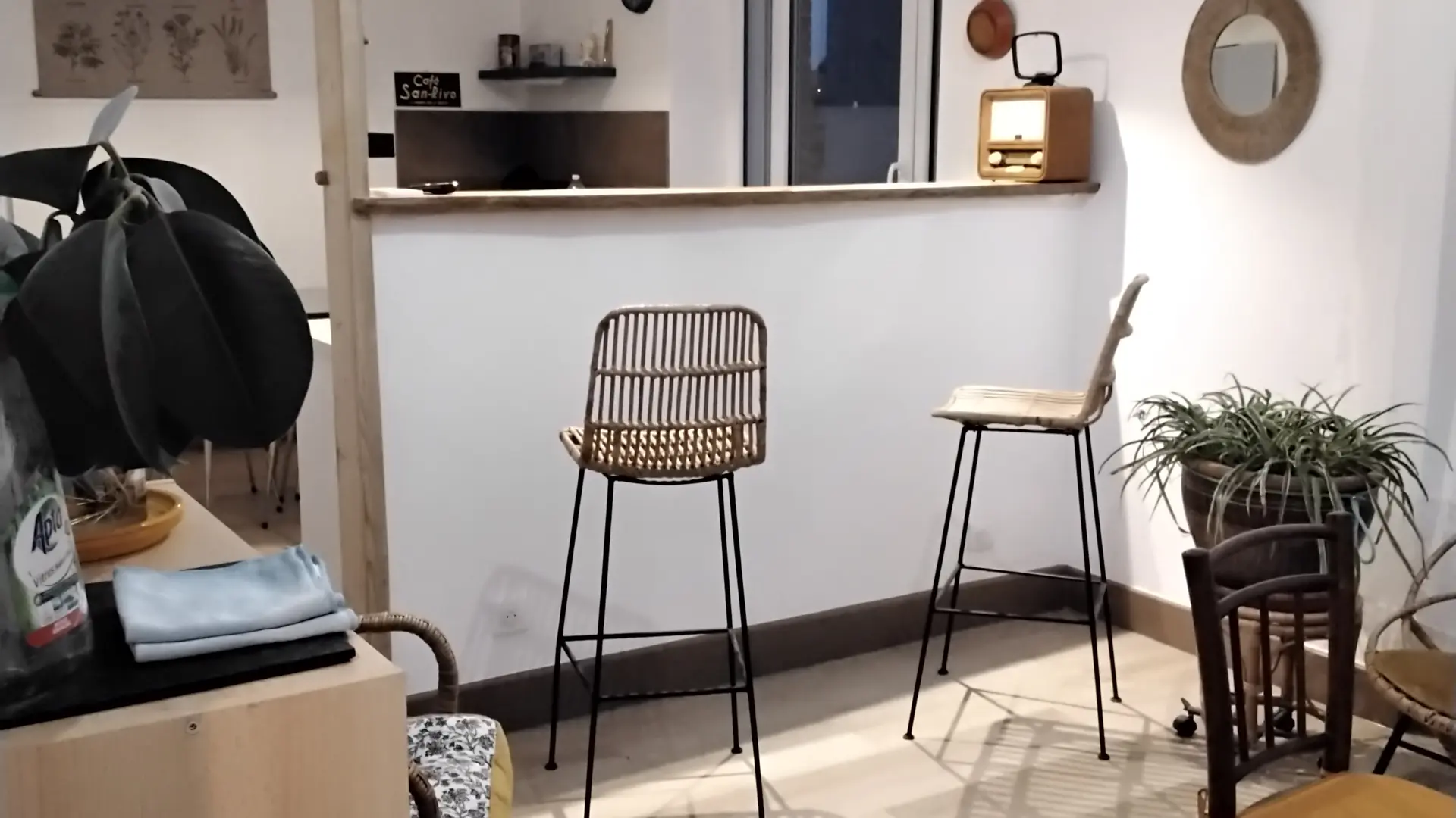 espace cuisine-salon