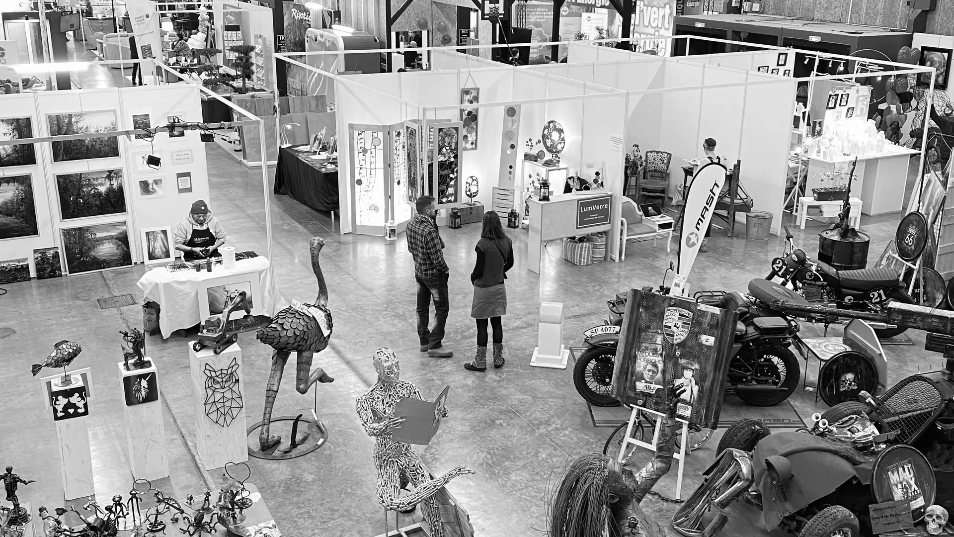 Hall d'exposition (ventes & décorations)