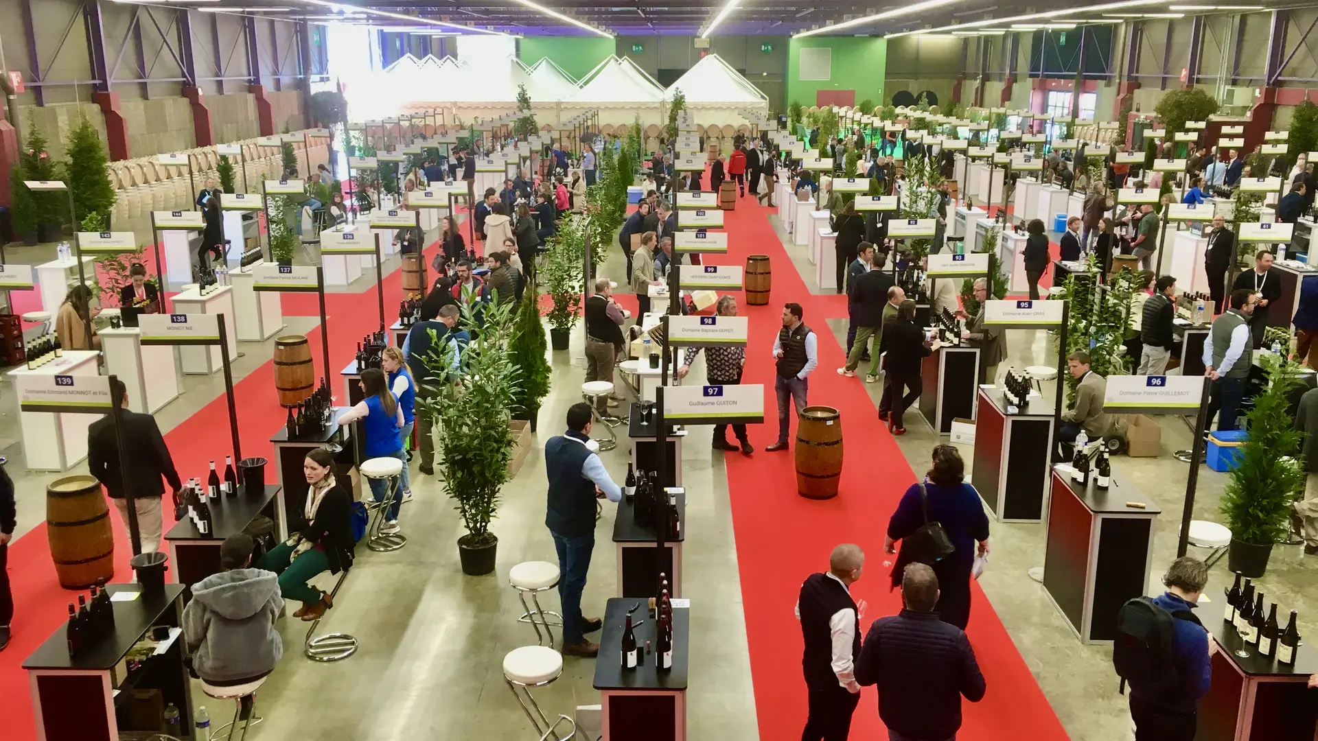 Hall d'exposition (stands)