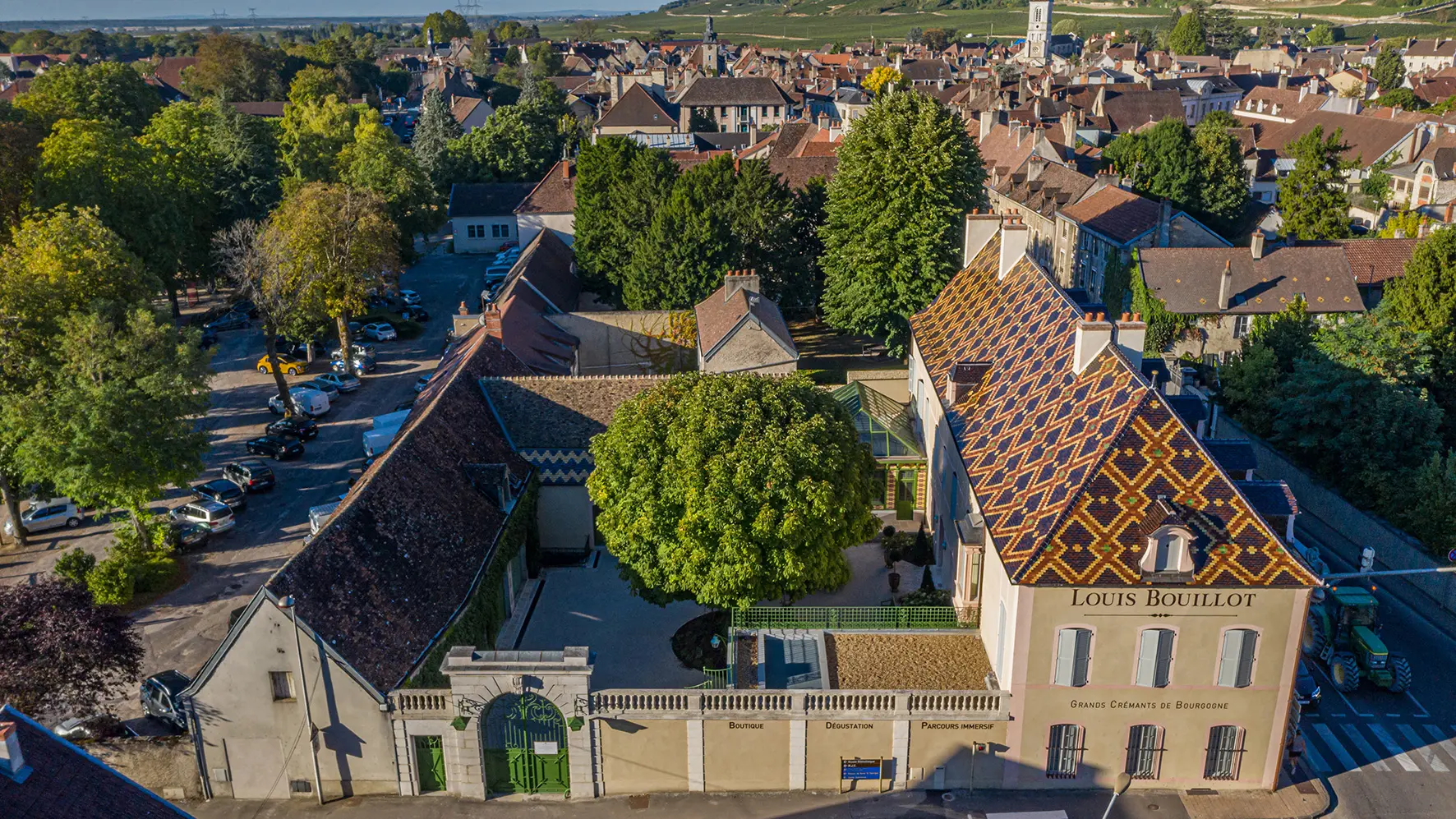 La Verriere vue du ciel