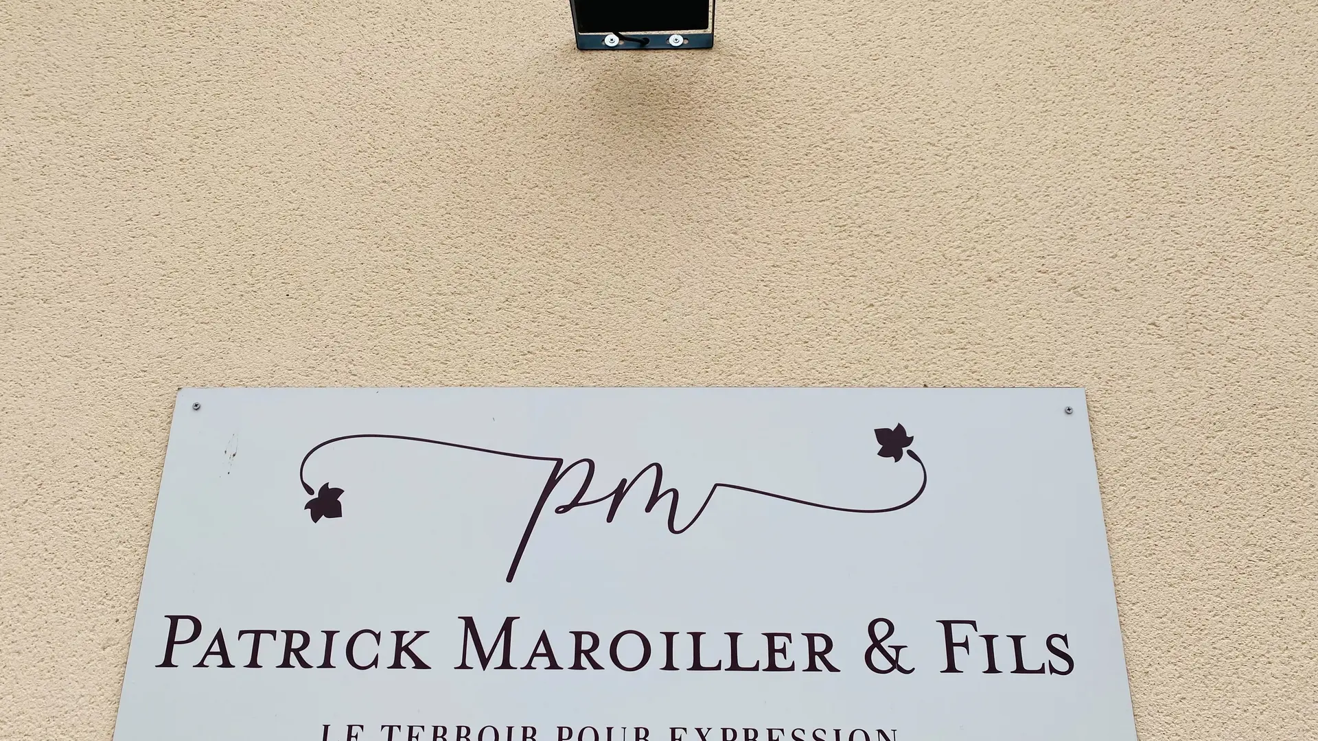 Logo domaine viticole