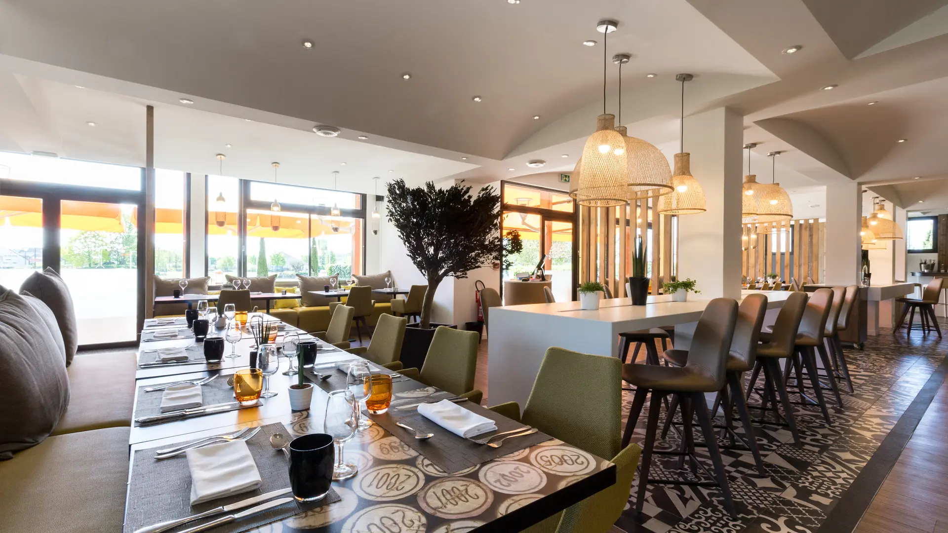 La Ferme aux Vins restaurant Beaune salle