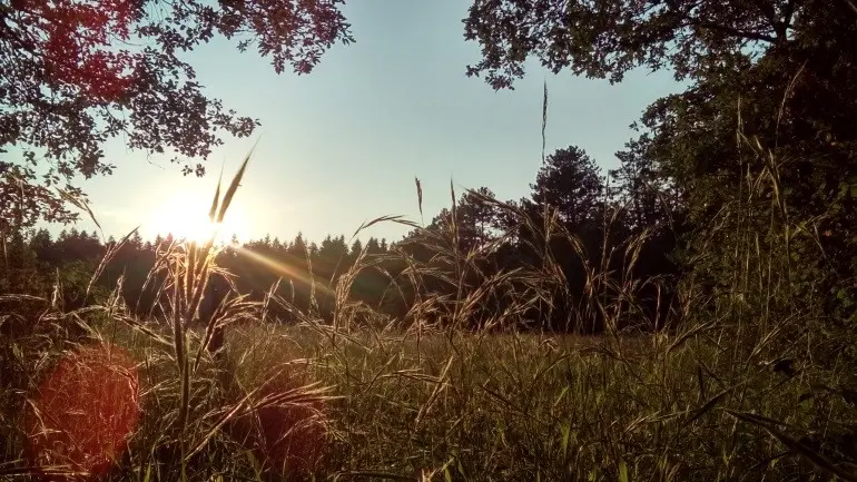 Coucher de soleil à KAYANE