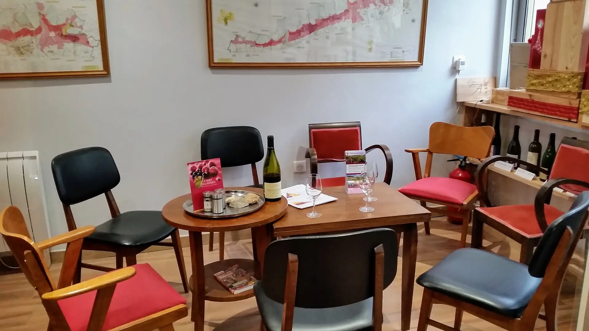 le salon de dégustation