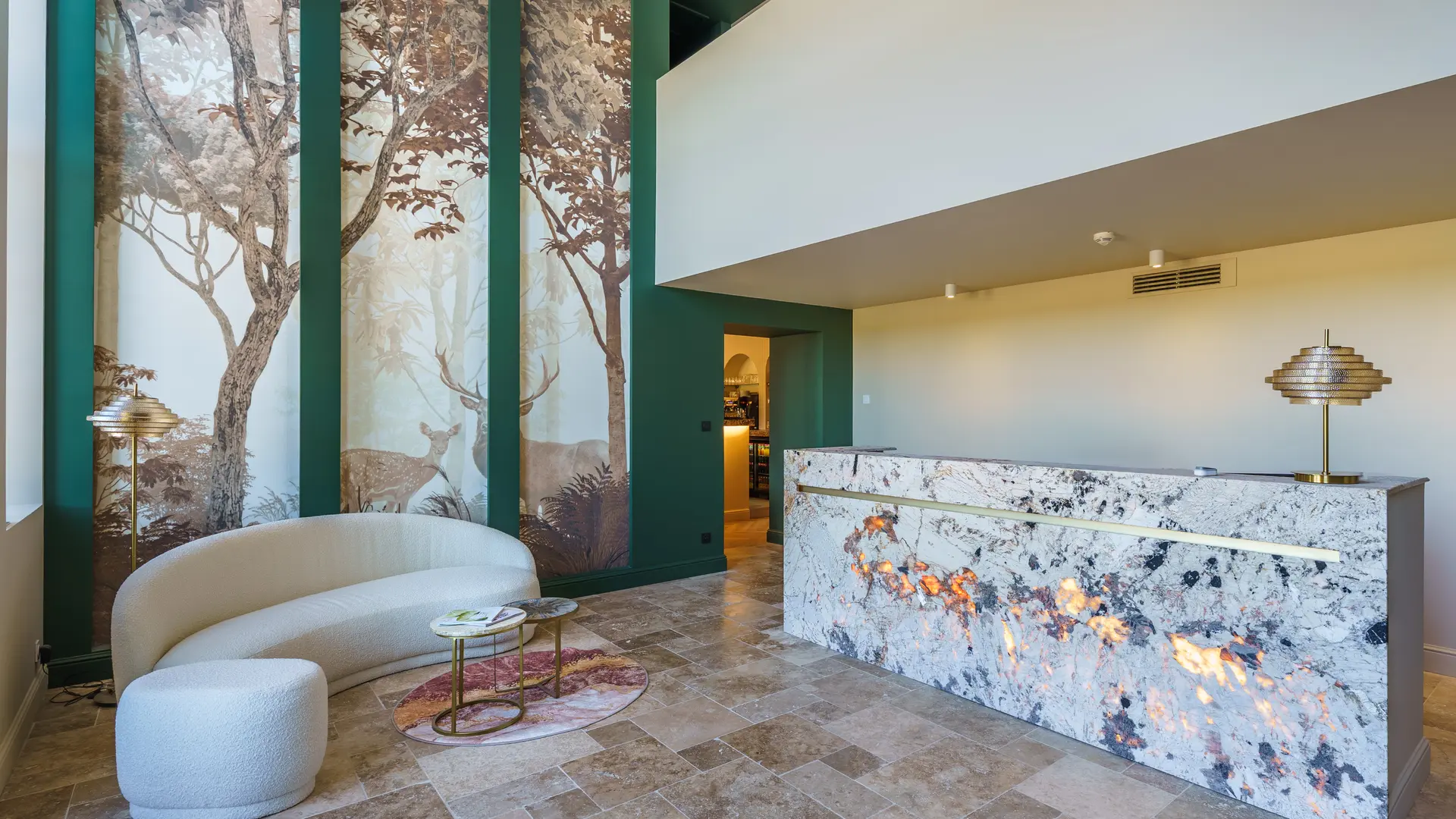 Réception de l'Hôtel