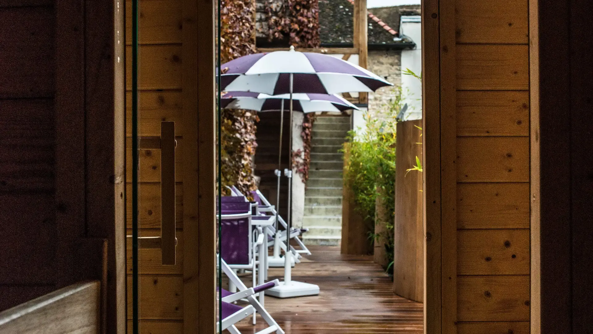 sauna intérieur Hôtel le Cep Beaune