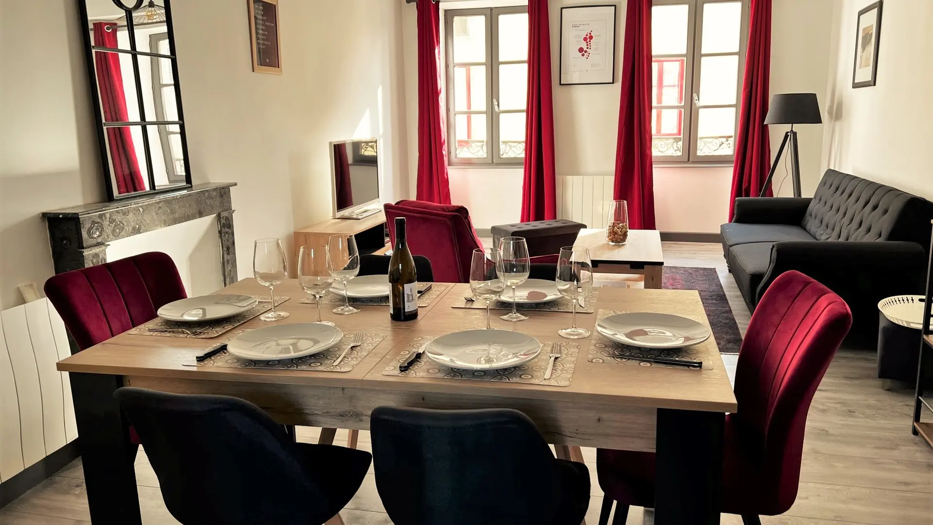 Coeur Chambertin salon séjour