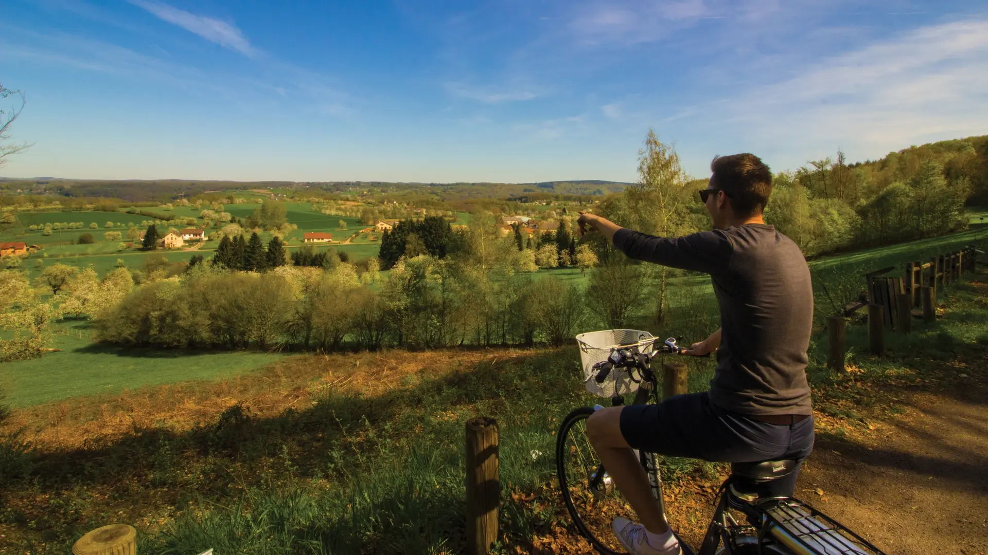 vue Blanzey vélo