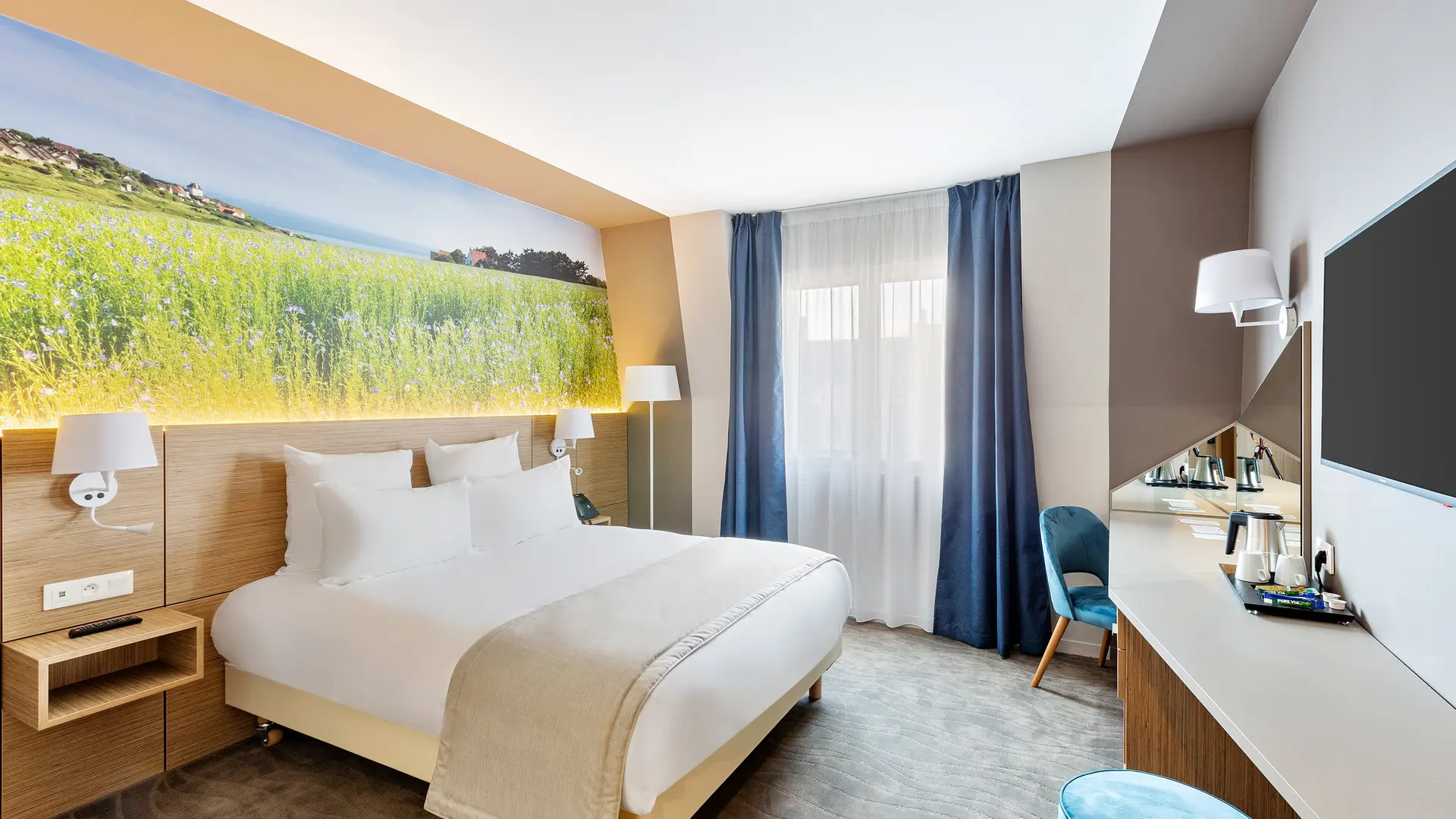 Best Western Le Beffroi Loos - Chambre_standard_double