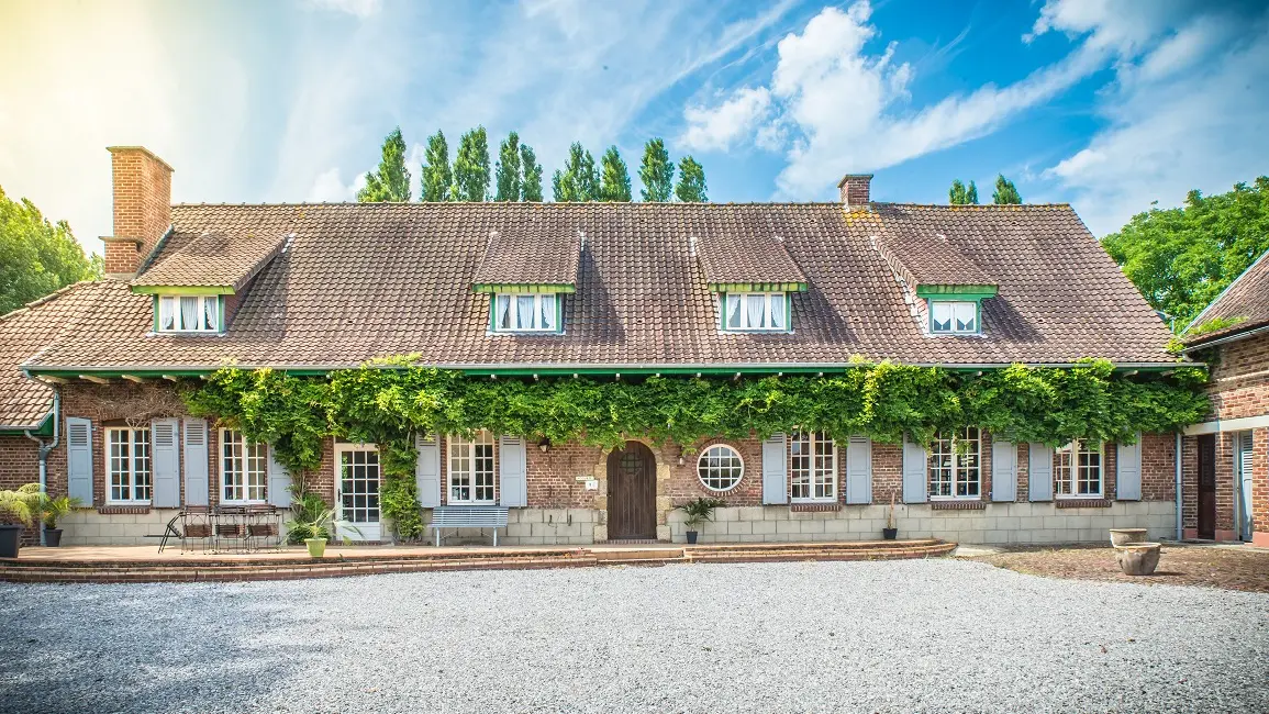 Notre maison et les chambres