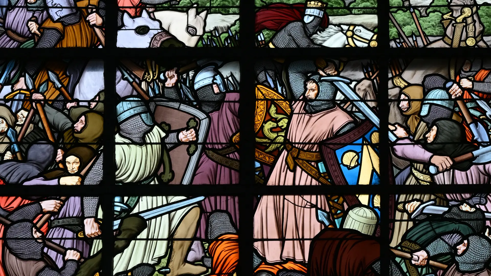 Vitraux église de Bouvines