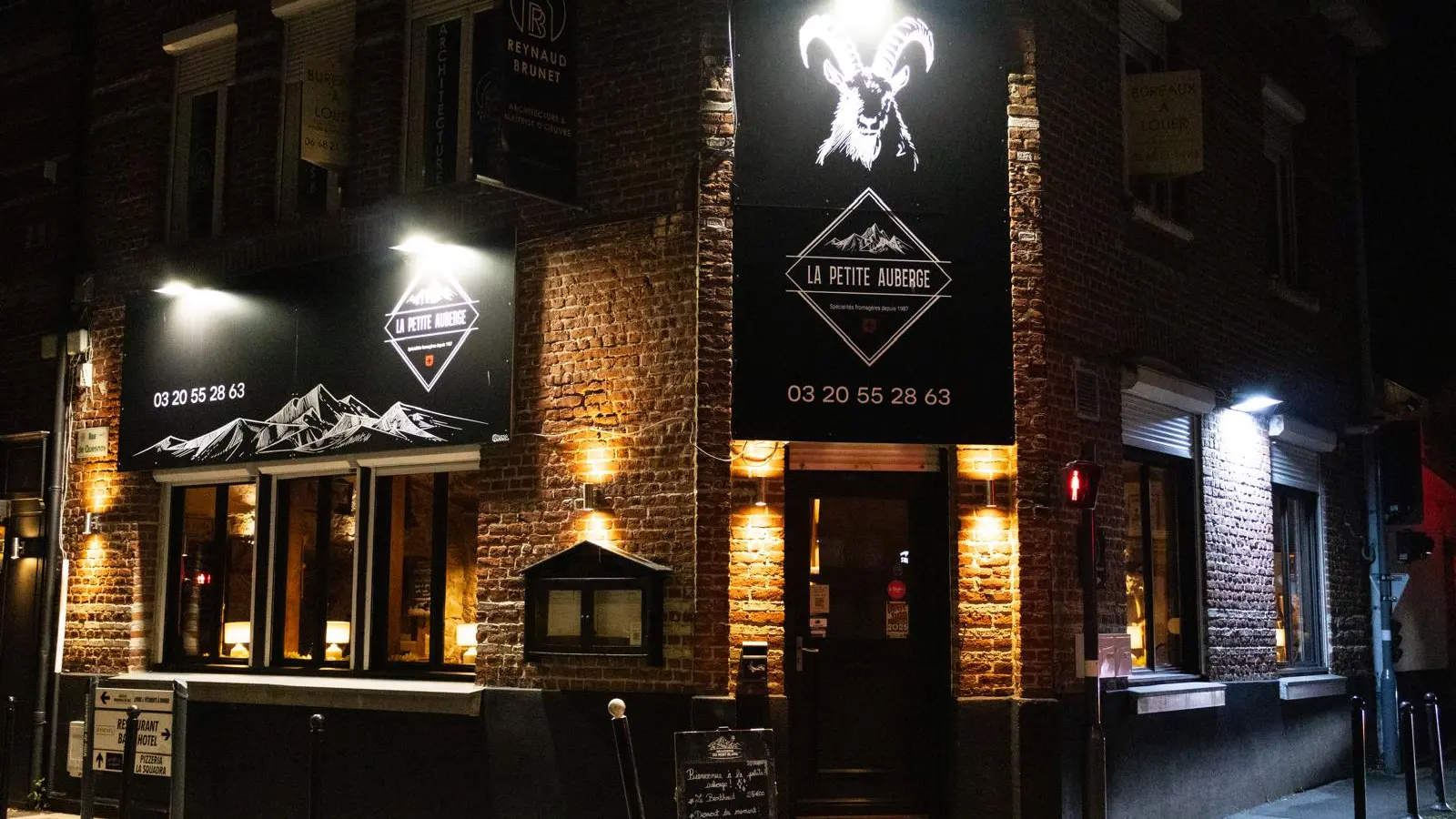 Façade @ La Petite Auberge