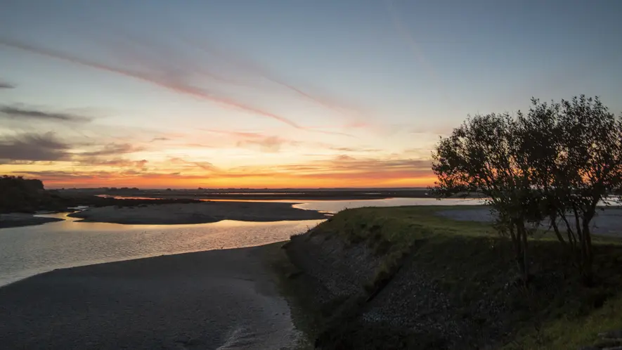 SAINT-VALERY-SUR-SOMME Au soleil levant